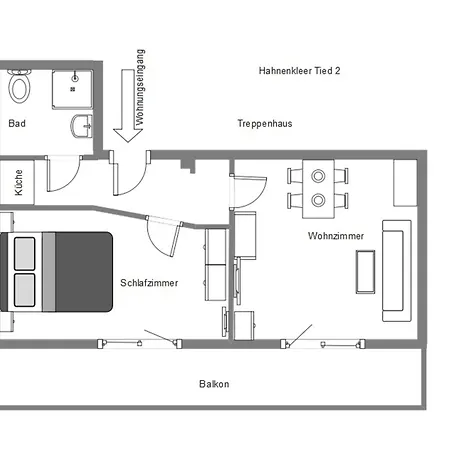 Hahnenkleer Tied 2 *